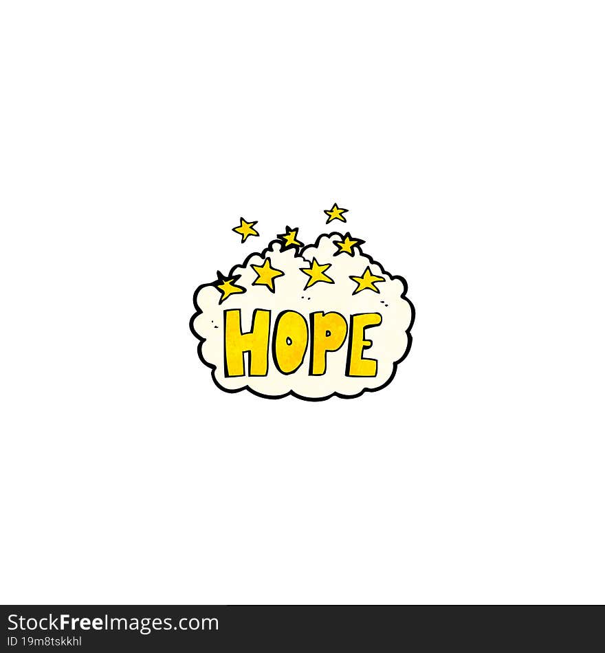 Cartoon Hope Symbol