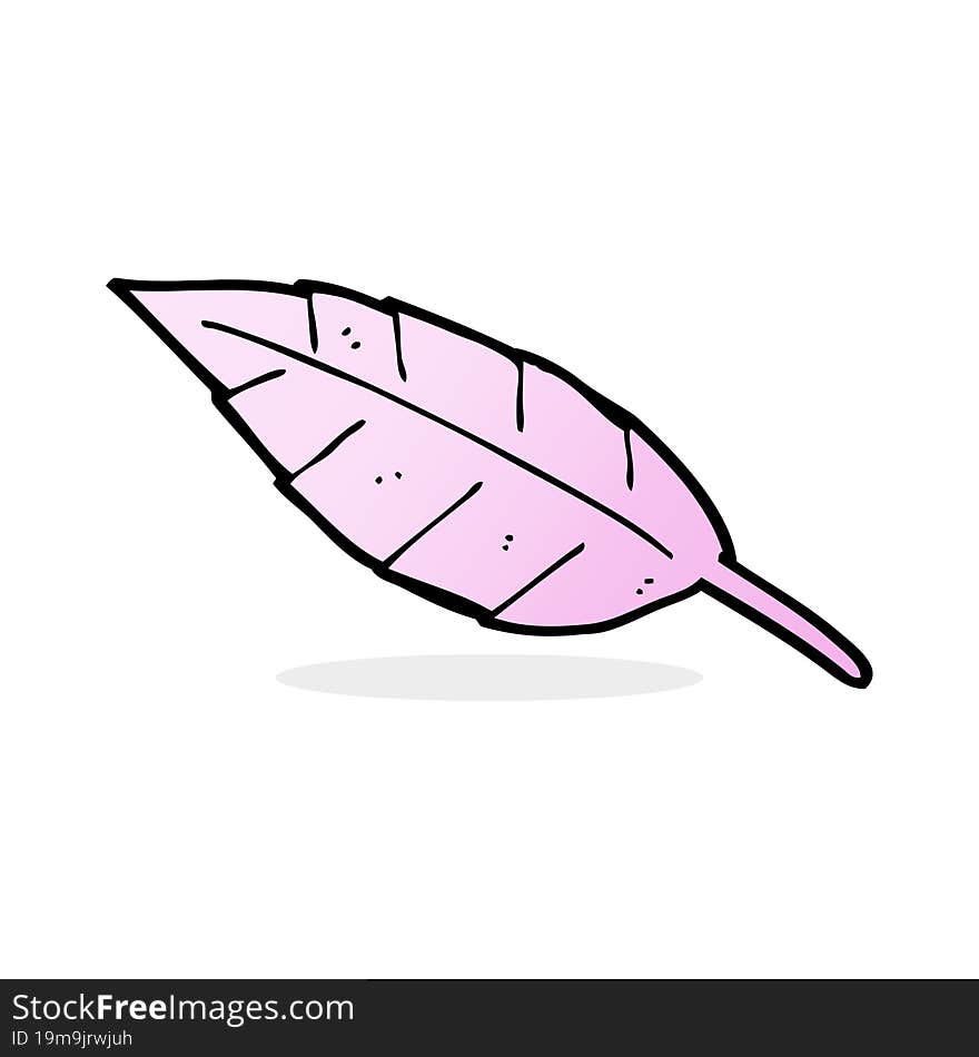 cartoon feather