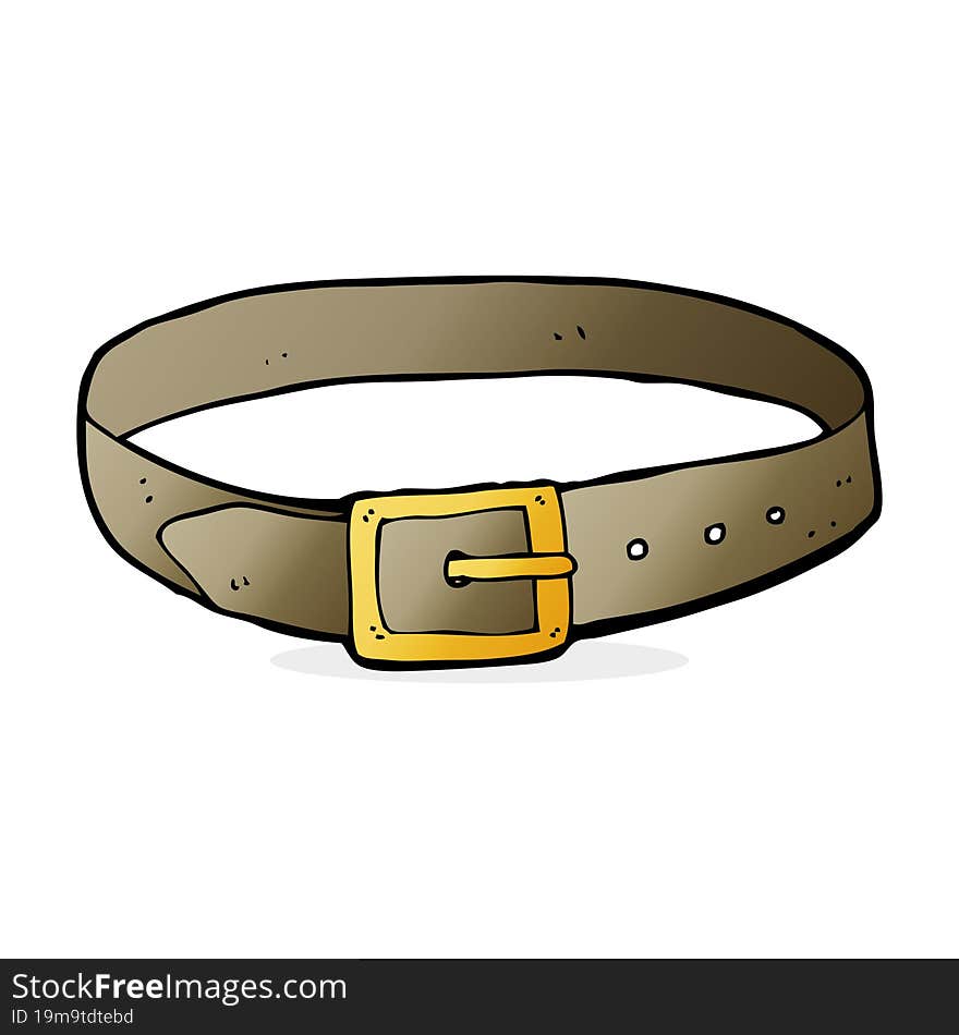 cartoon leather belt