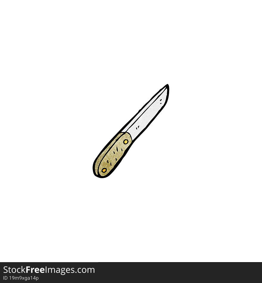 Cartoon Knife