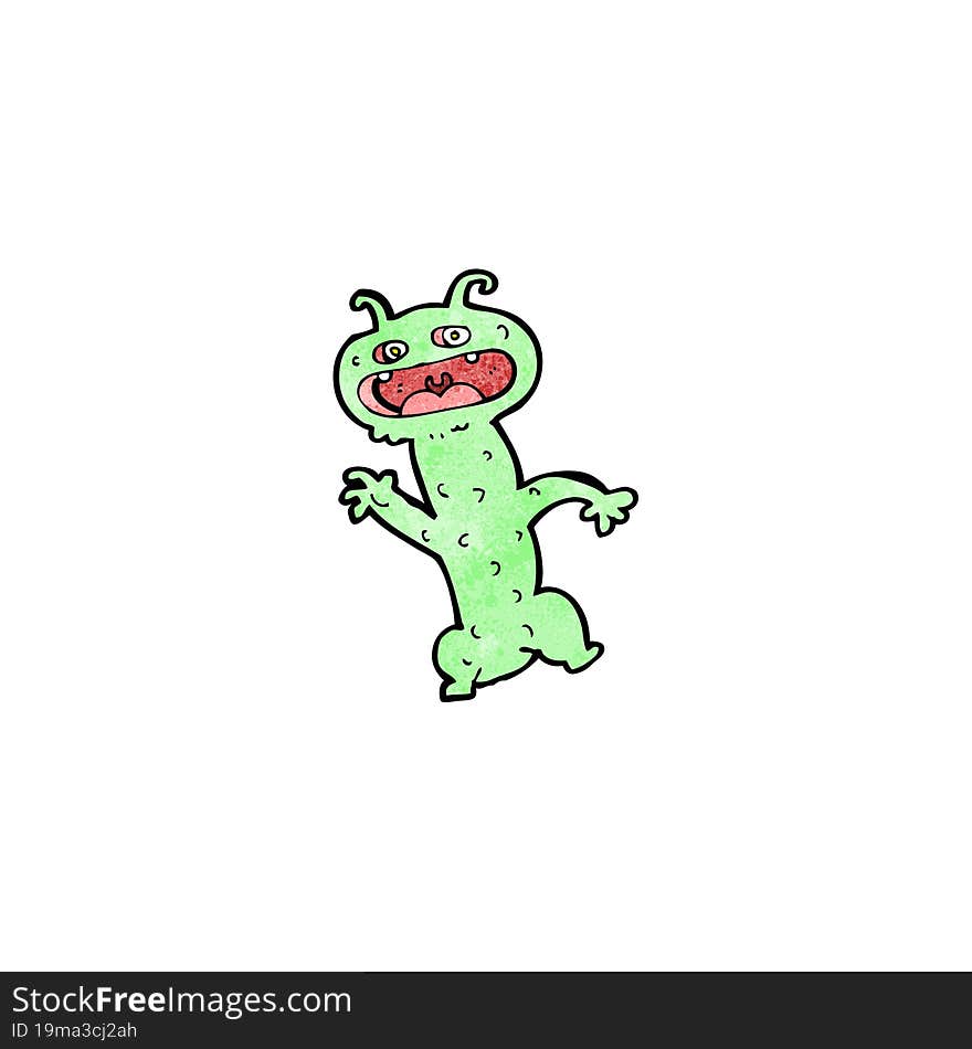 Cartoon Weird Monster