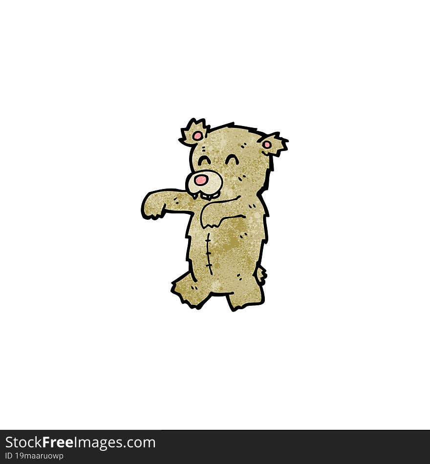 cartoon teddy bear