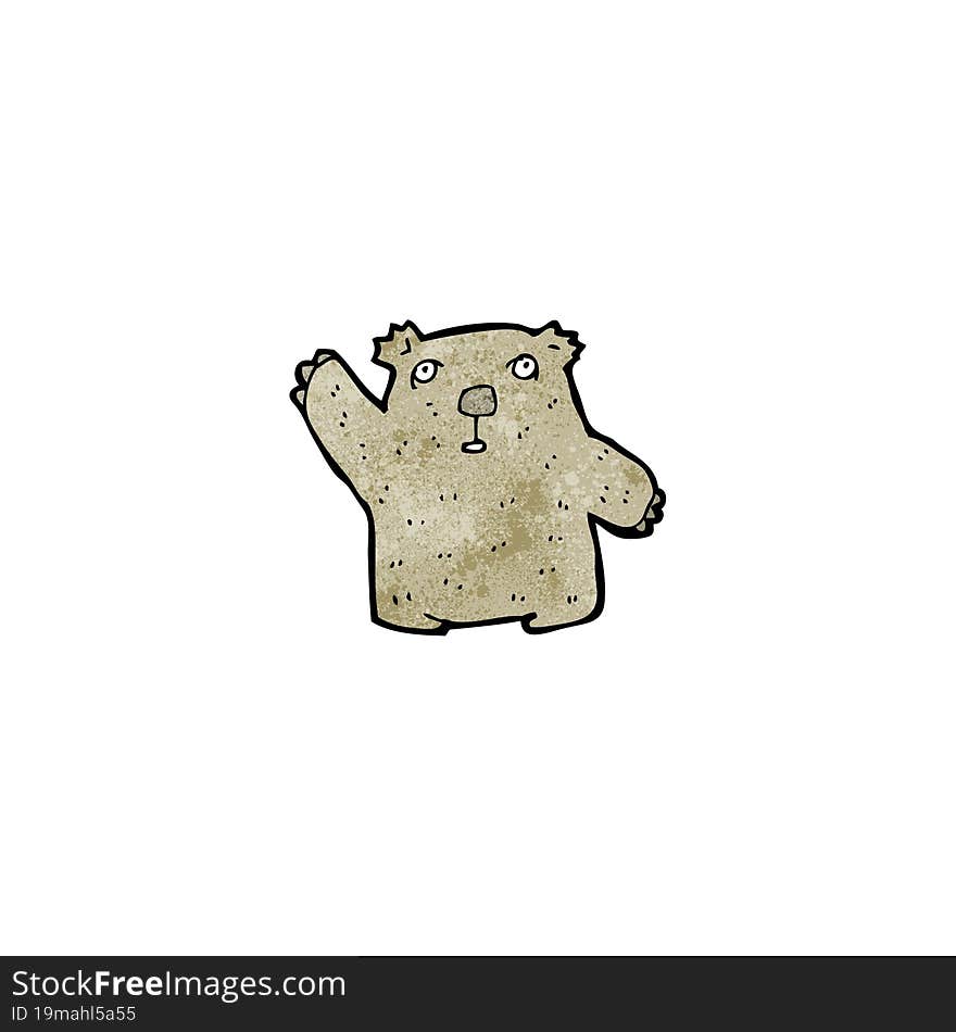 cartoon wombat