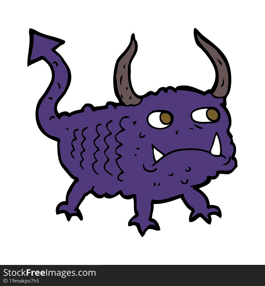 Cartoon Little Demon