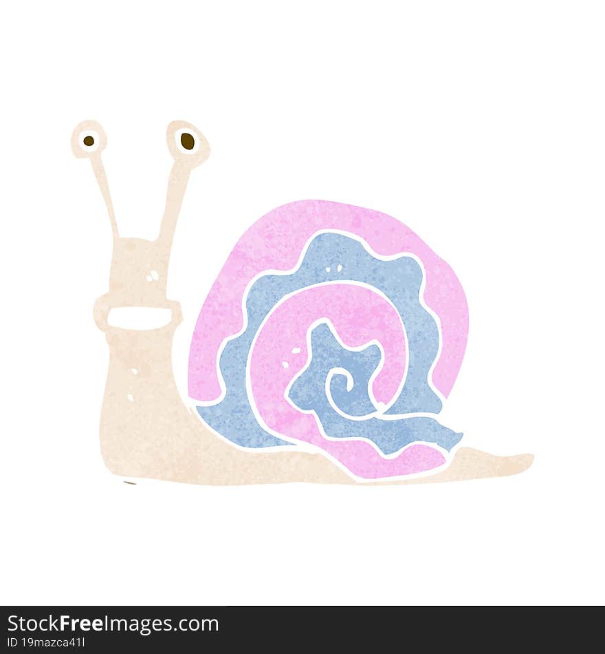 Cartoon Snail