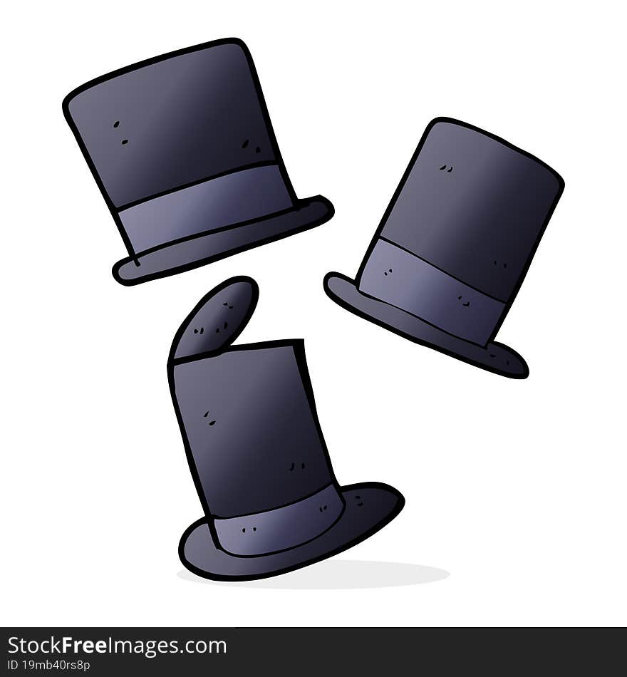 Cartoon Top Hats