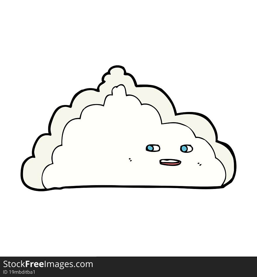 cartoon cloud