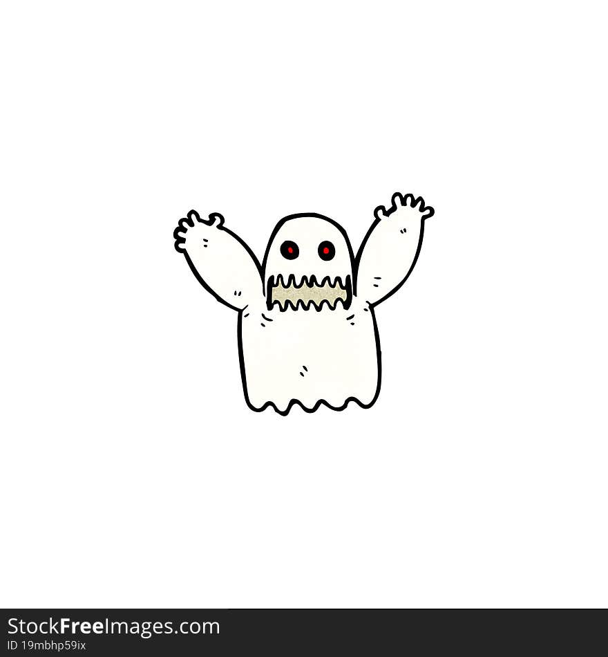 cartoon ghost