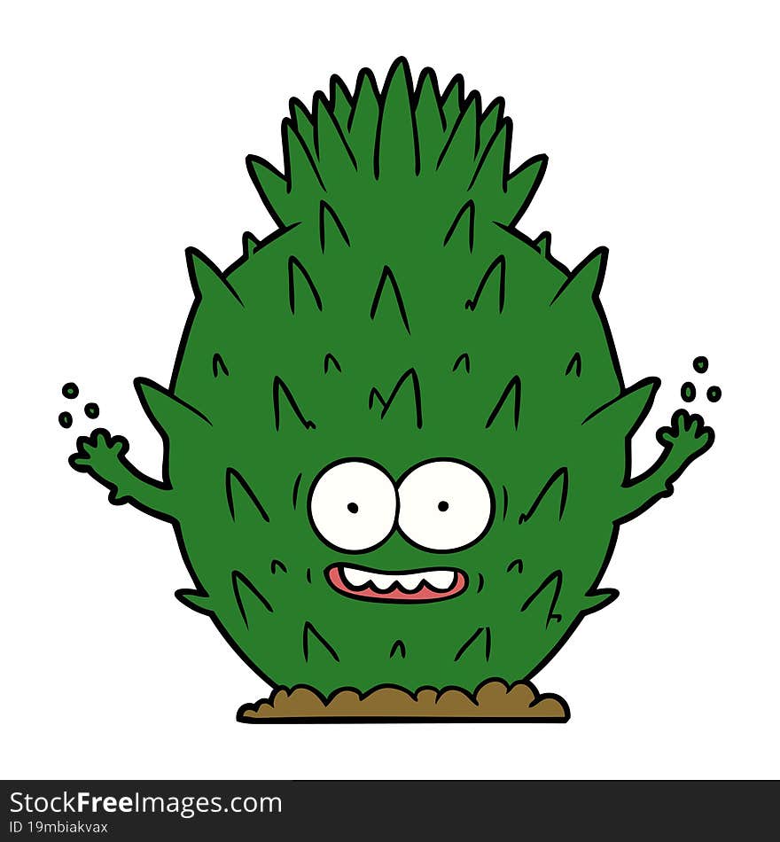 cartoon cactus. cartoon cactus