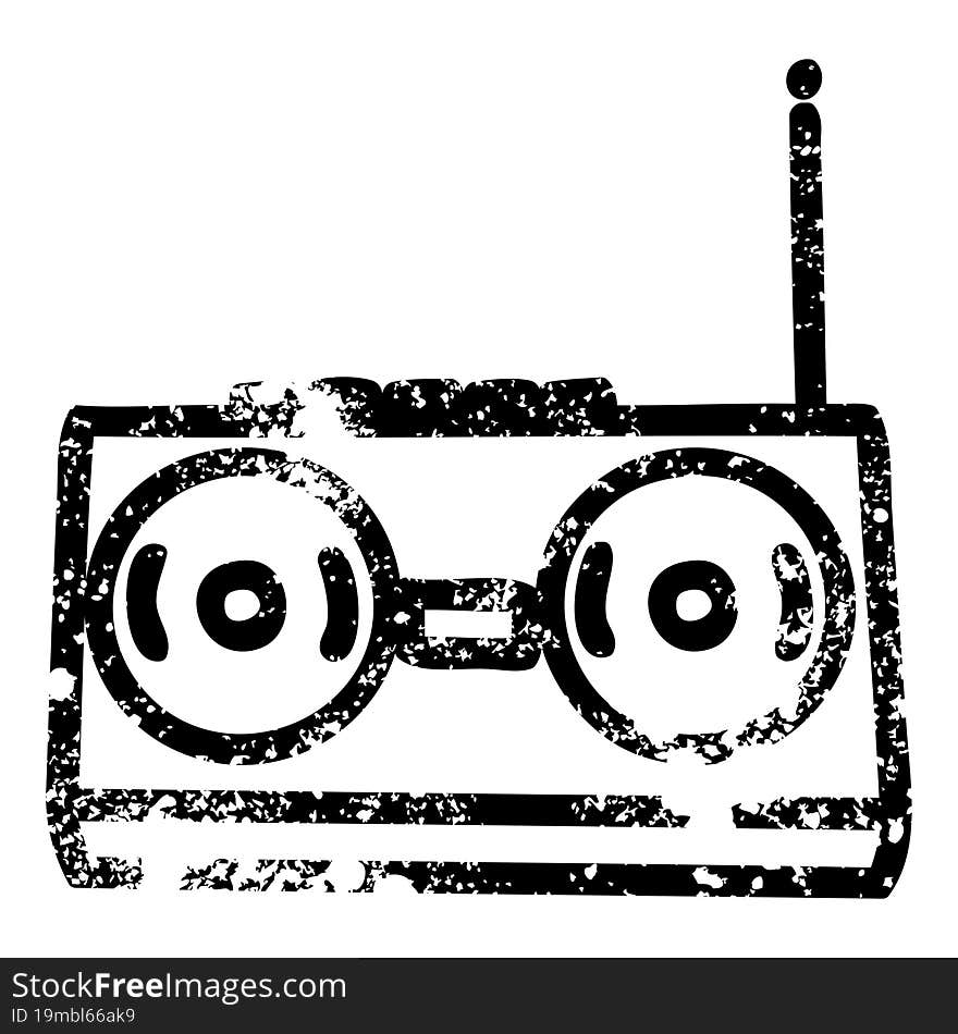 radio cassette player icon