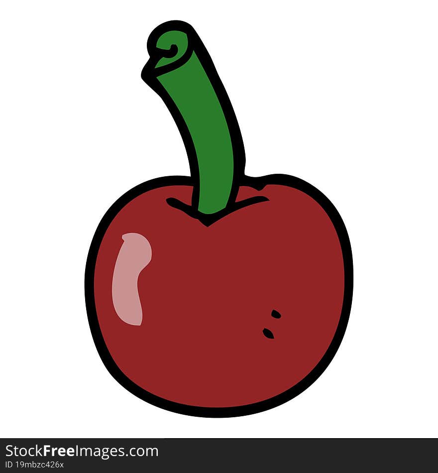 cartoon cherry