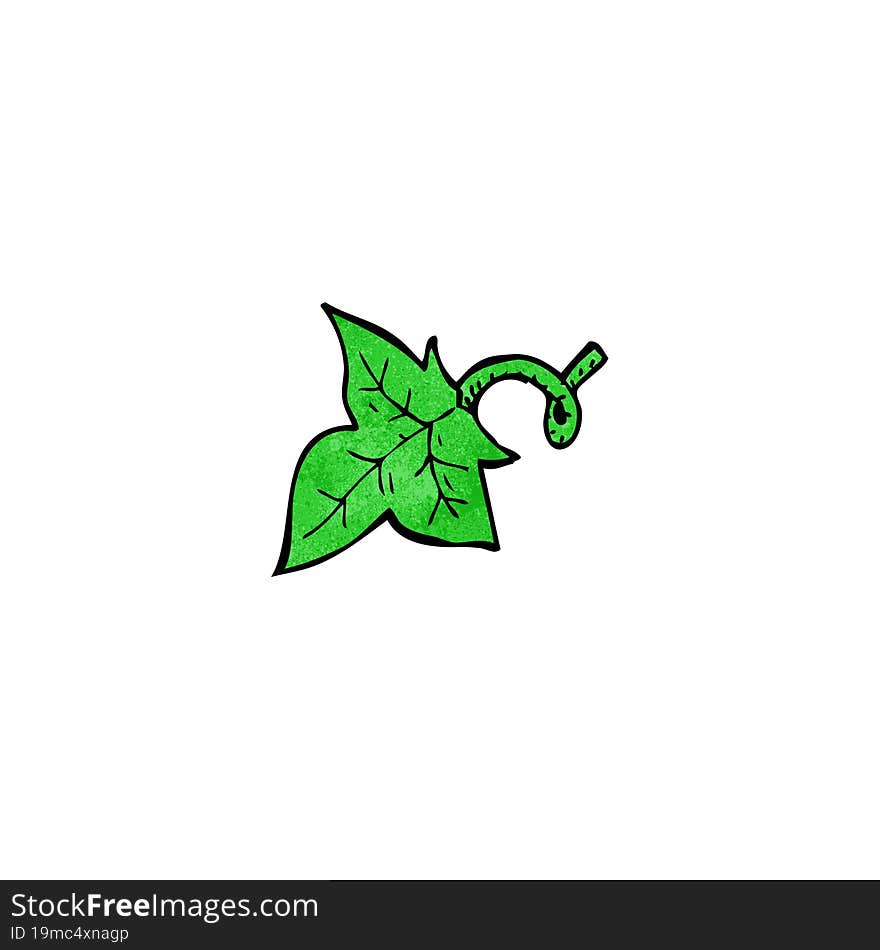 cartoon leaf