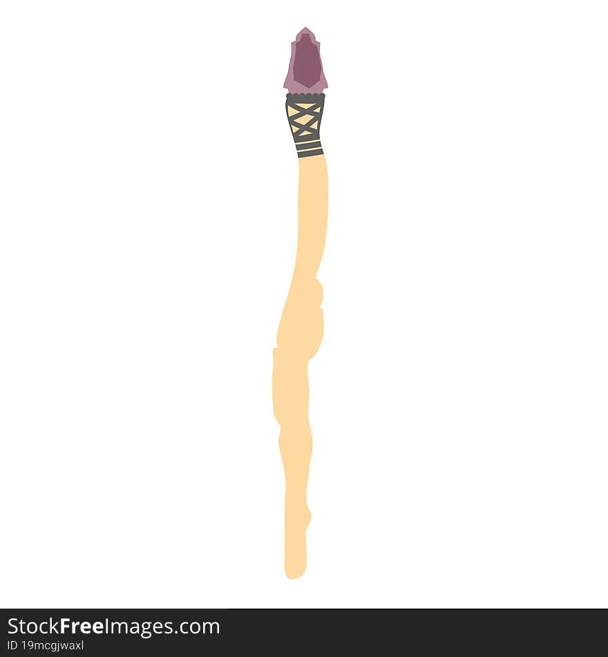 magic wand with gemstone