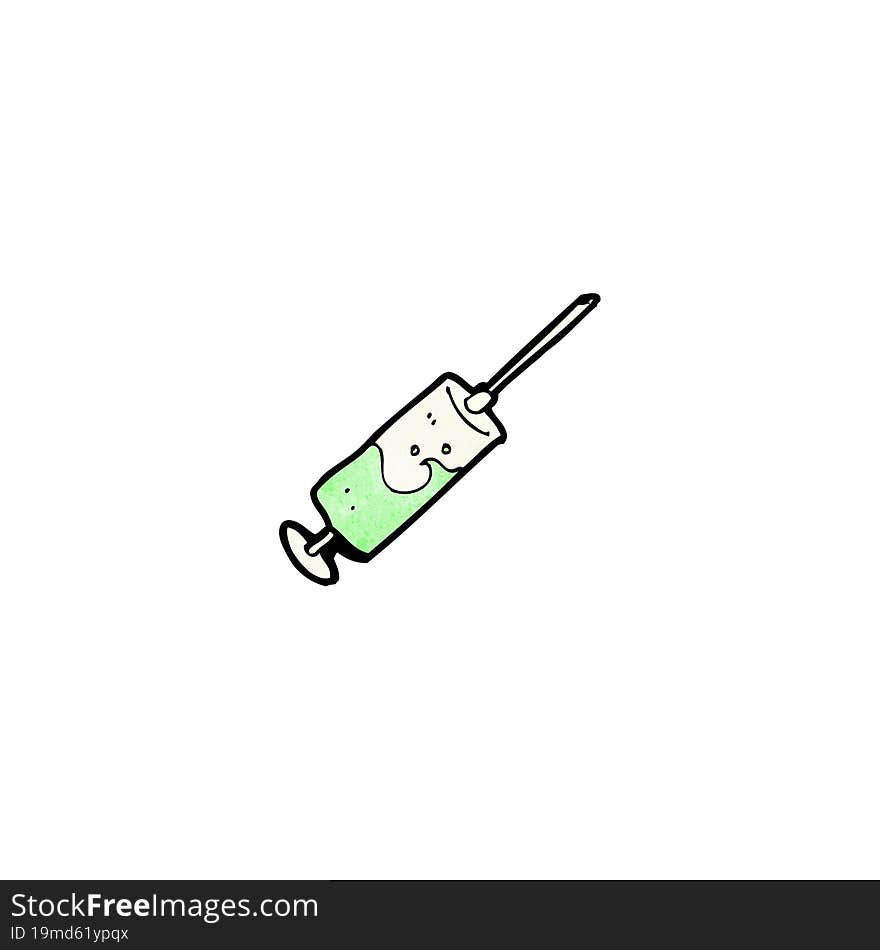 Cartoon Medical Needle