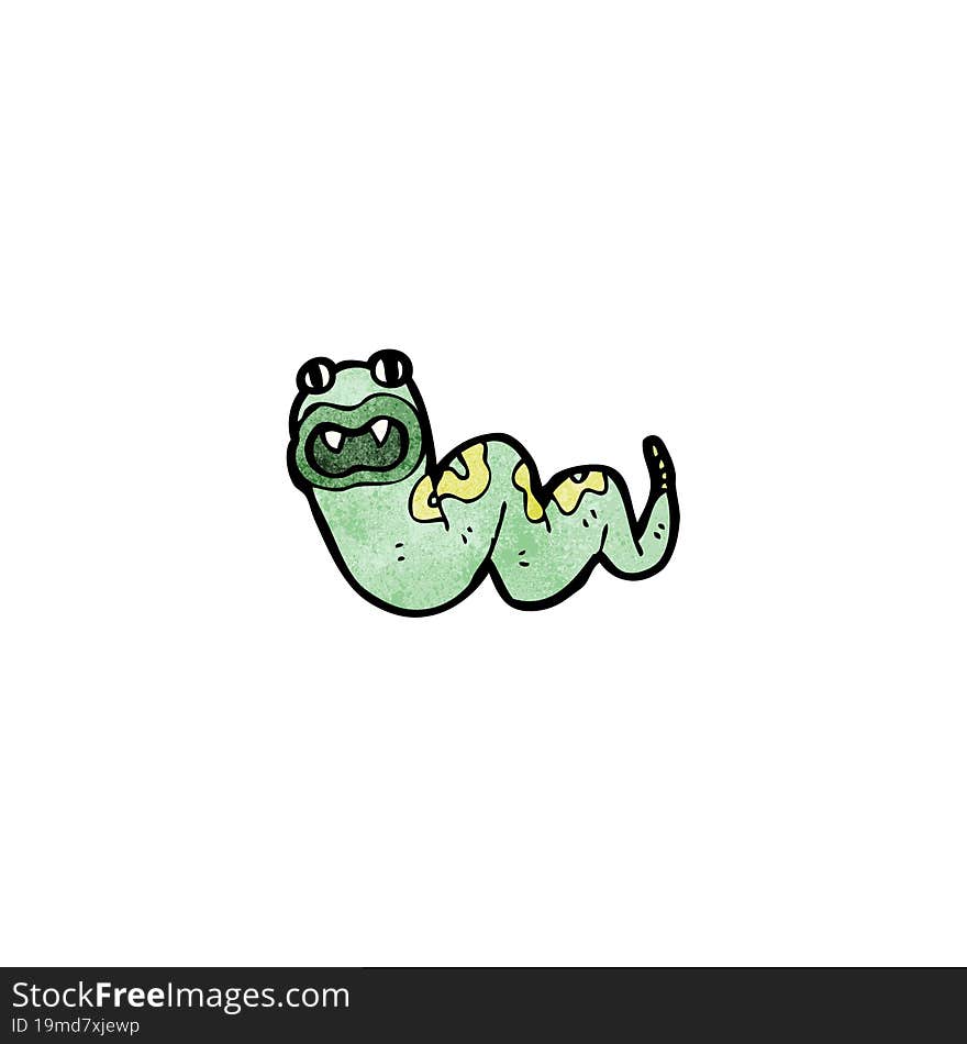 cartoon snake