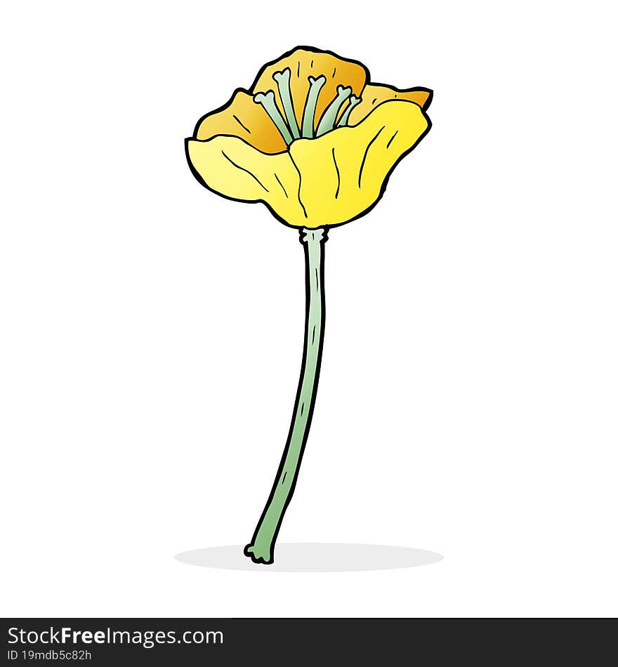 Cartoon Flower