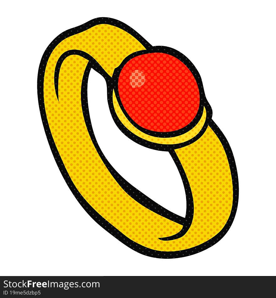 cartoon ring