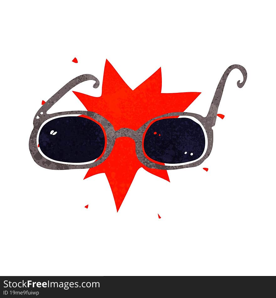 cartoon sunglasses