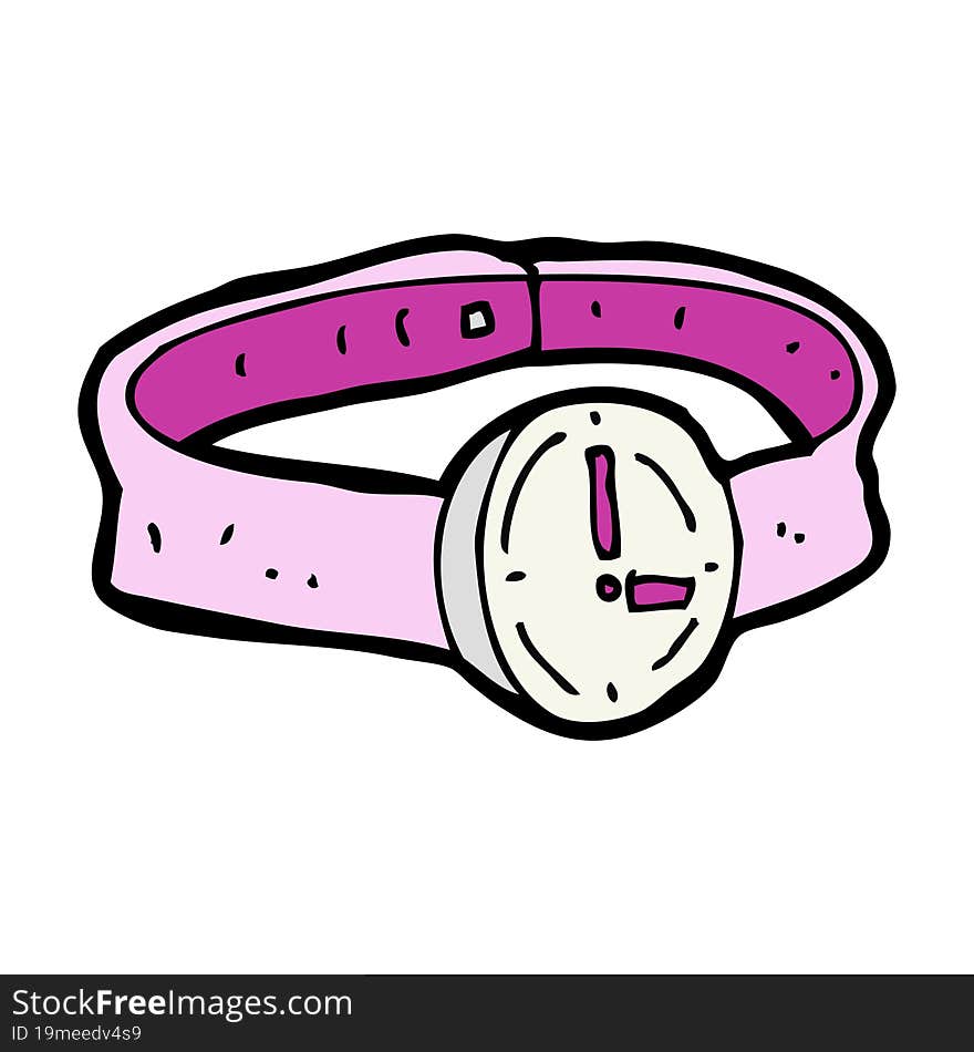 cartoon wrist watch