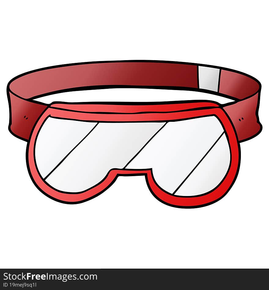 cartoon safety goggles. cartoon safety goggles