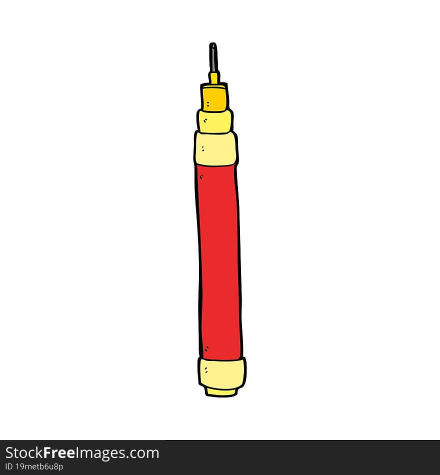 cartoon pen