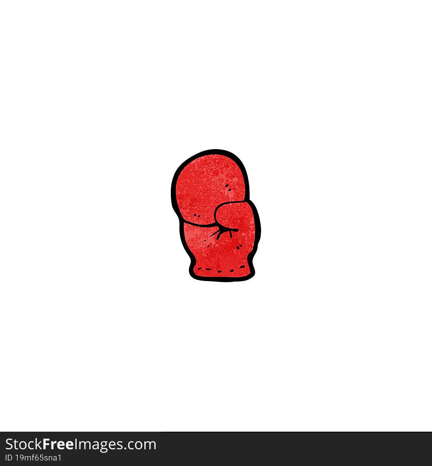 Cartoon Boxing Glove Punch