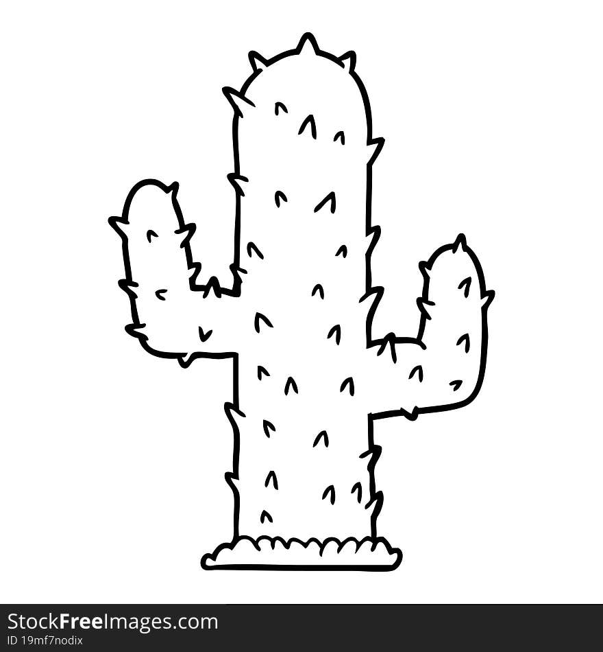 cartoon cactus. cartoon cactus