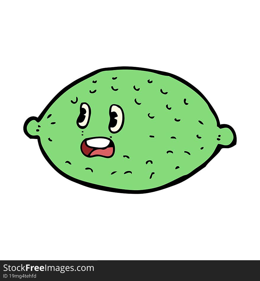 Cartoon Lime