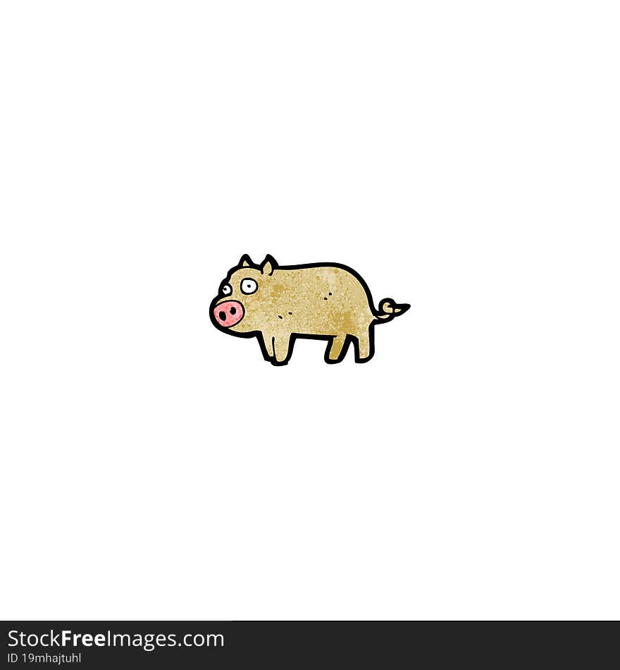 Cartoon Little Pig