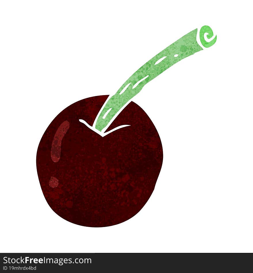 cartoon cherry symbol