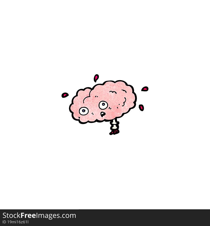 cartoon brain