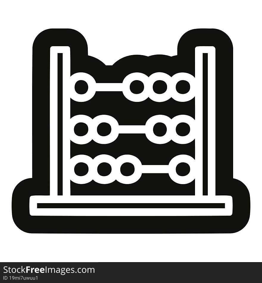 traditional abacus icon