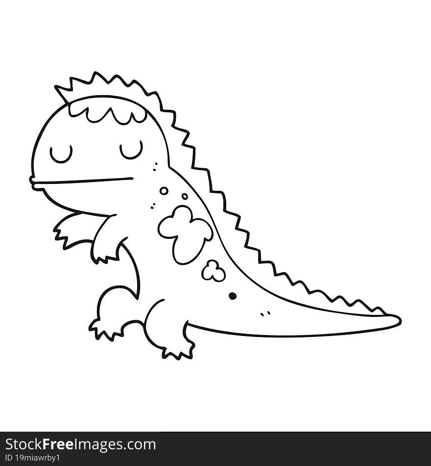 cartoon dinosaur