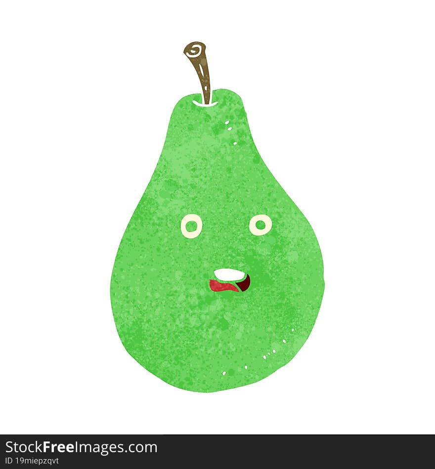 Cartoon Pear