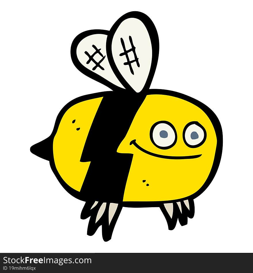 cartoon bee