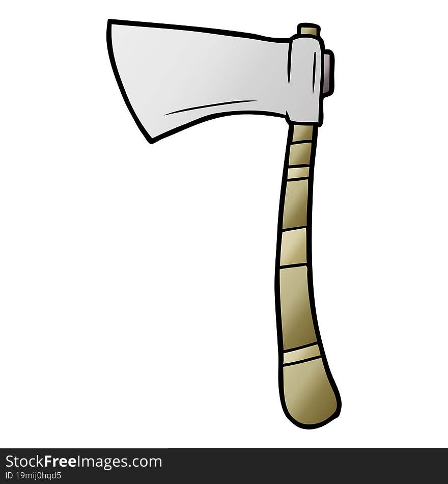 cartoon viking axe. cartoon viking axe