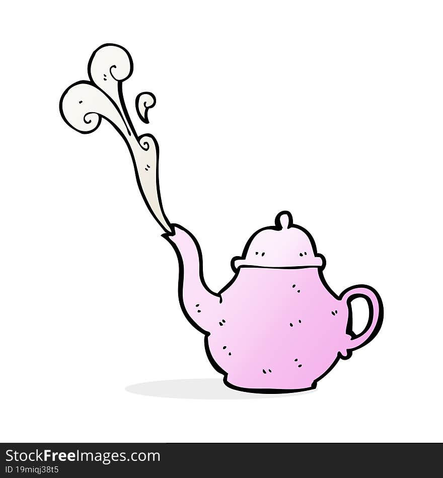 cartoon teapot