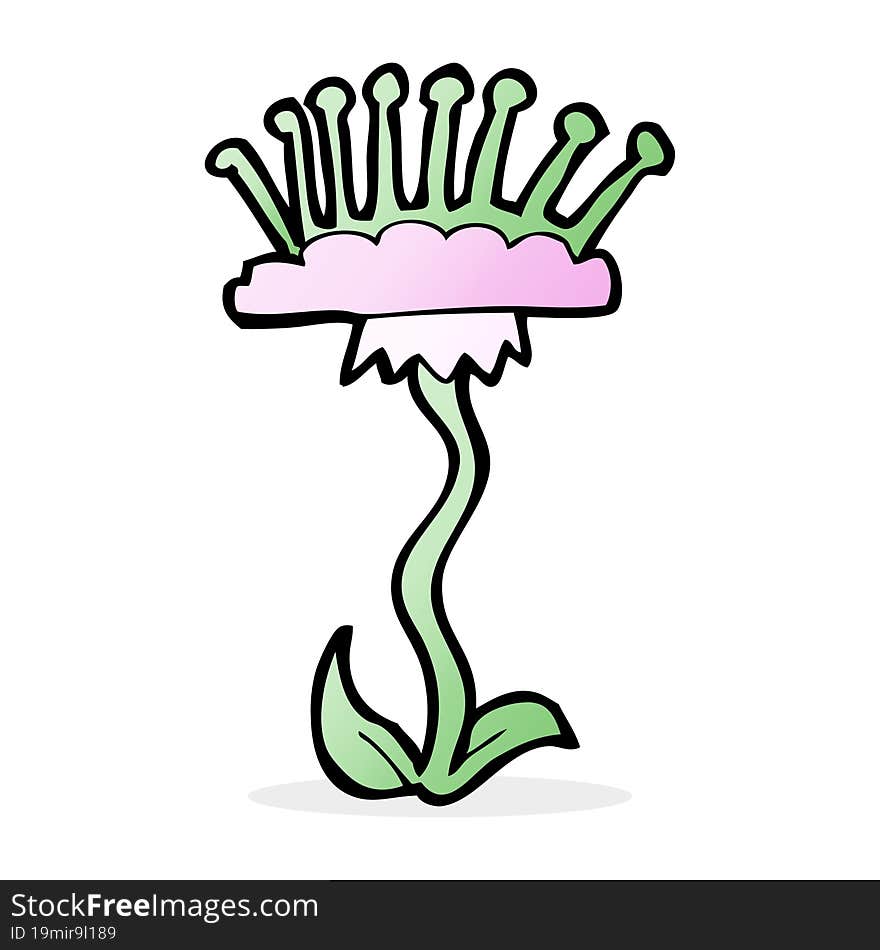 cartoon flower