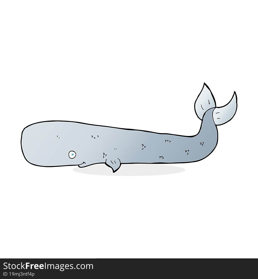 cartoon whale