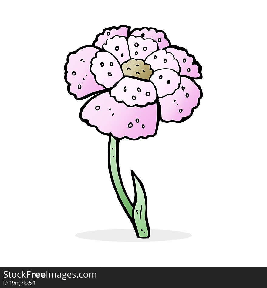 cartoon flower