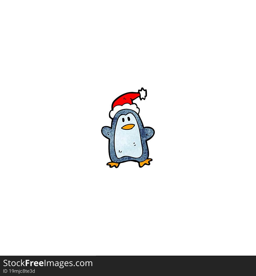 cartoon penguin