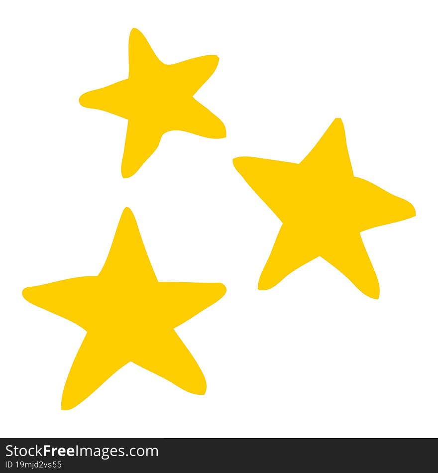 Cartoon Star Symbols