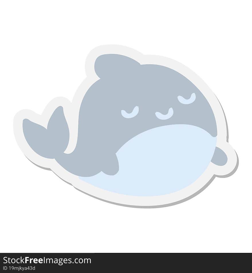 whale sticker