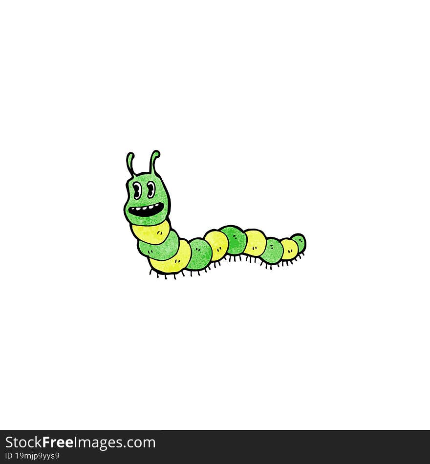 cartoon caterpillar