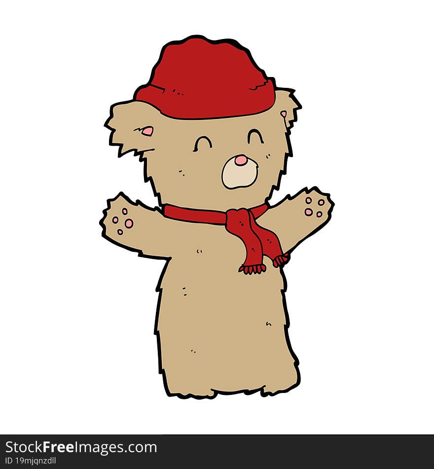 cartoon teddy bear