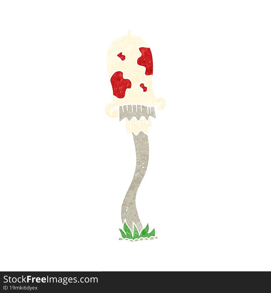 cartoon mushroom