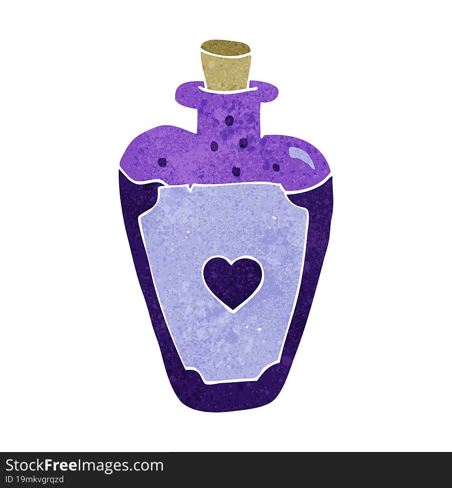 Cartoon Love Potion