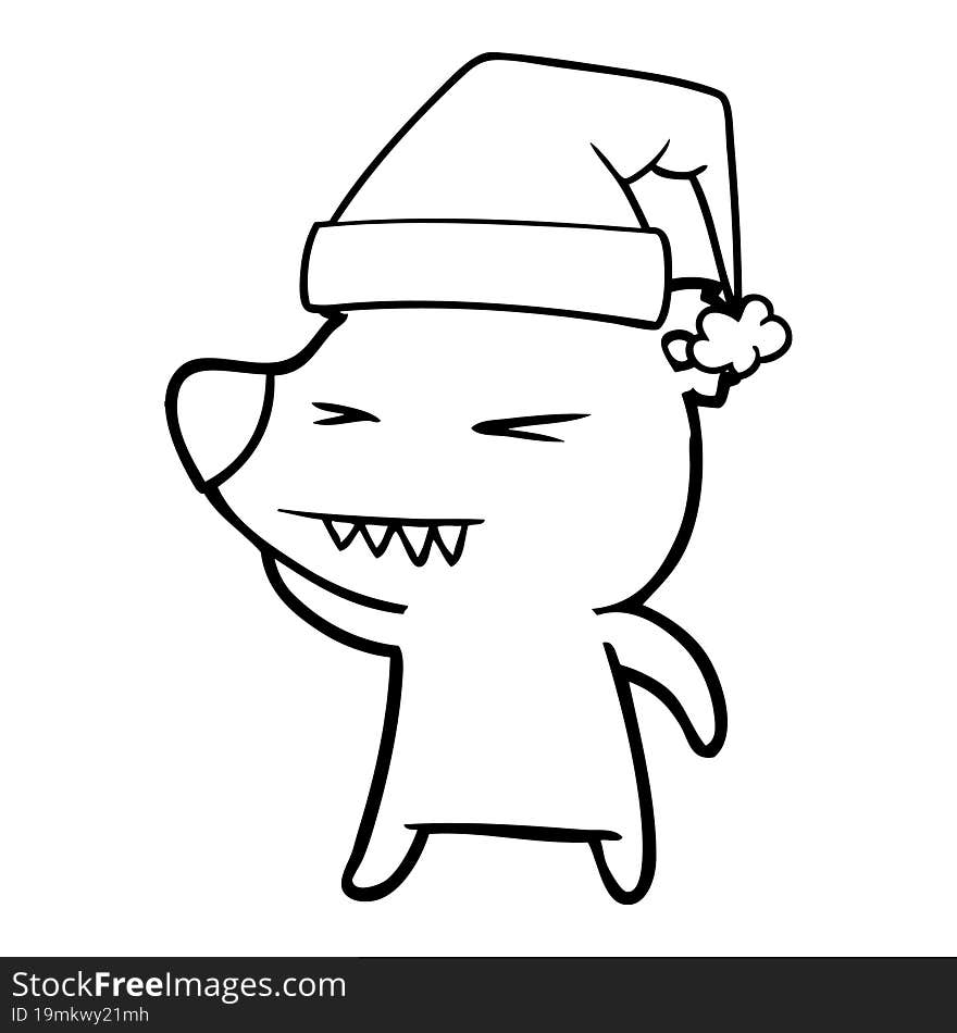 angry polar bear cartoon. angry polar bear cartoon