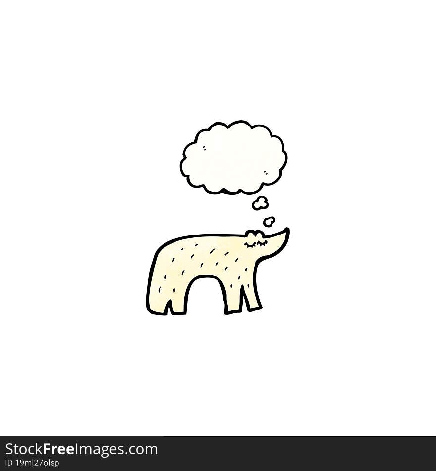 cute cartoon polar bear