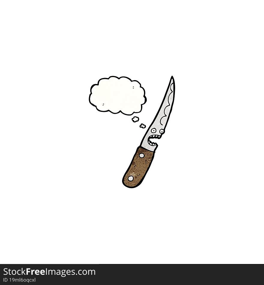 cartoon knife